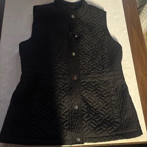 Black Rivet black Quilted Vest